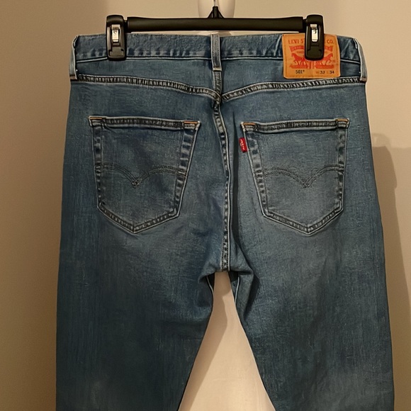 Men's 501 Jeans Original Fit , Blue, W33 L34 - Picture 13 of 13
